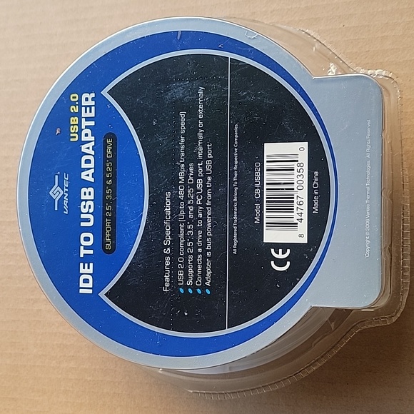 USB 2.0 IDE to USB Adapter - Picture 2 of 3